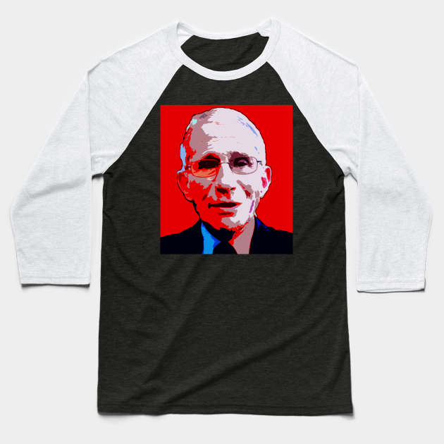 dr fauci Baseball T-Shirt by oryan80